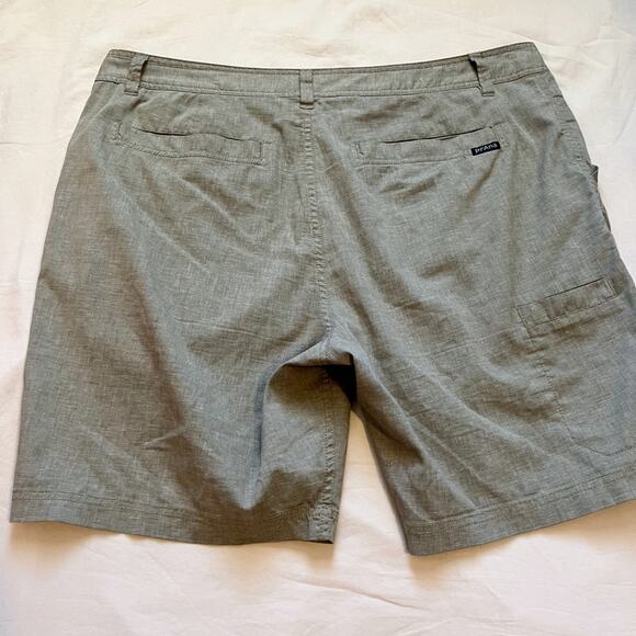 PrAna Men’s Khaki Lightweight 8 Inch Inseam Shorts Size 38 - Picture 6 of 8